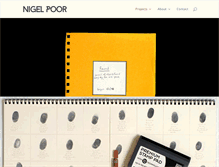 Tablet Screenshot of nigelpoor.com
